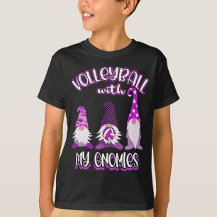 Gnomes Volleyball Player Practice T-Shirt