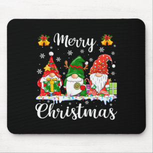 Gnomes Xmas Shirts Merry Christmas Men Women Kids  Mouse Pad