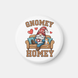 Gnomey homey gnome at home design magnet