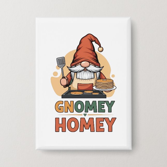 Gnomey homey pancakes design (Front)