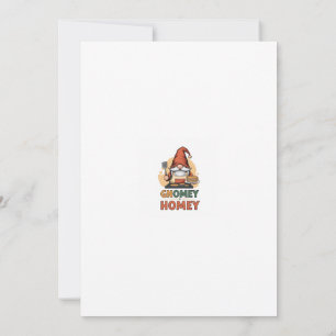 Gnomey homey pancakes design invitation