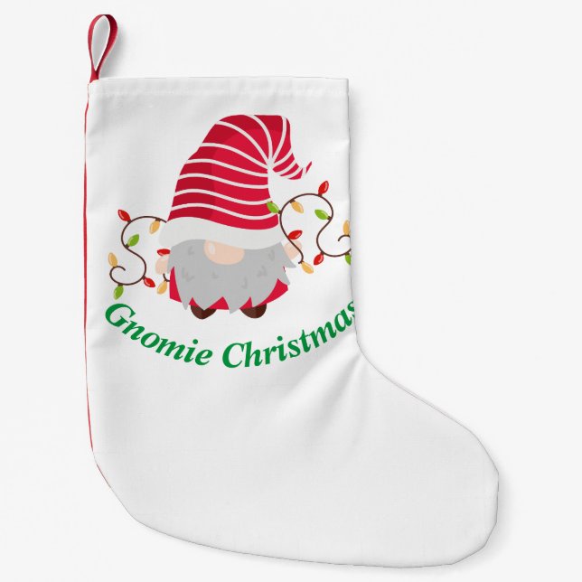 Gnomie Christmas Christmas Stocking (Front)
