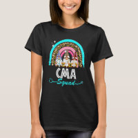 Gnomies Cma Nurse Nursing Leopard Rainbow Nurse Da