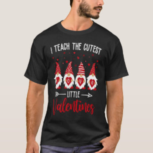 Gnomies I Teach The Cutest Little Valentines Women T-Shirt