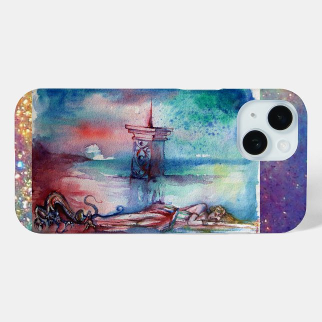 GNOMON AND LADY OF THE LAKE Case-Mate iPhone CASE (Back (Horizontal))