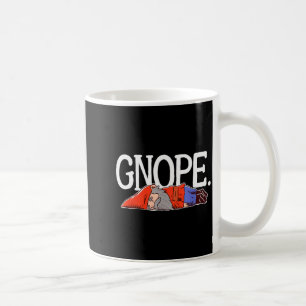 Gnope Gnome Dwarf Funny Garden Elf Christmas  Coffee Mug
