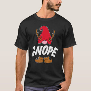 Gnope Jul Nisse Tomte Dwarf Swedish Garden Gnome T-Shirt