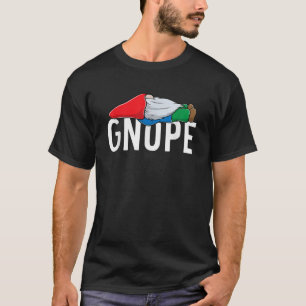 Gnope Lazy Tomte Gnome Funny Nope  T-Shirt