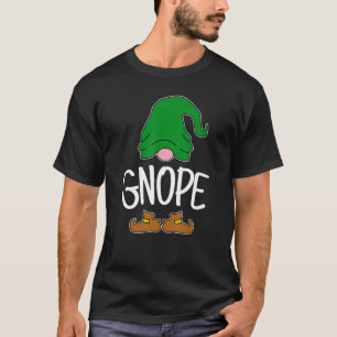 Gnope Tomte Garden Gnome Scandinavian Sweden Nope T-Shirt
