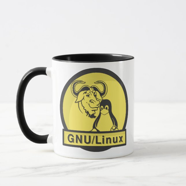 GNU/Linux - Tasse (Gauche)
