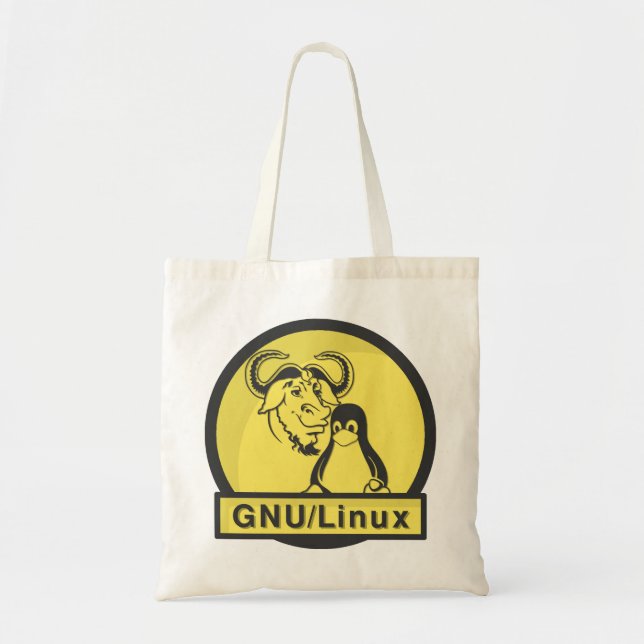 GNU/Linux Tote Bag (Front)