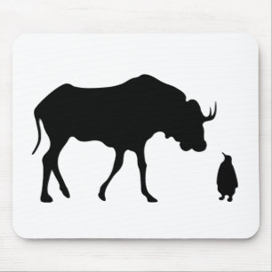 GNU NOT LINUX MOUSE PAD