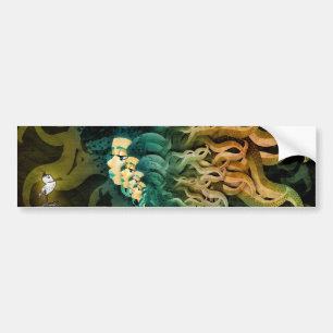 Gnums World Bumper Sticker