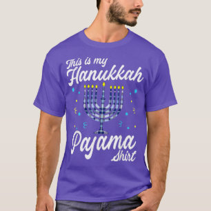 gNW Happy Hanukkah Pajamakah Menorah Jewish Life C T-Shirt