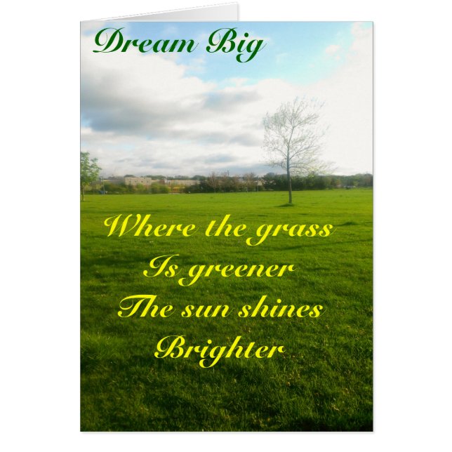 Go after your dreams (Front)