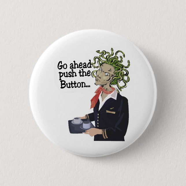 go ahead 2 inch round button (Front)