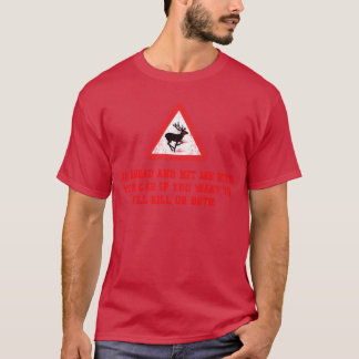 Go ahead and hit me with your car if you want t gi T-Shirt
