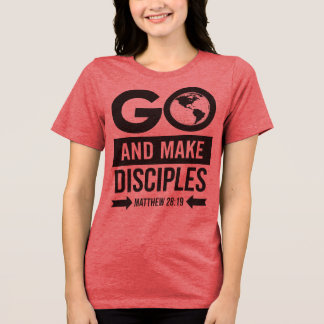 Go And Make Disciples Tri-Blend Shirt