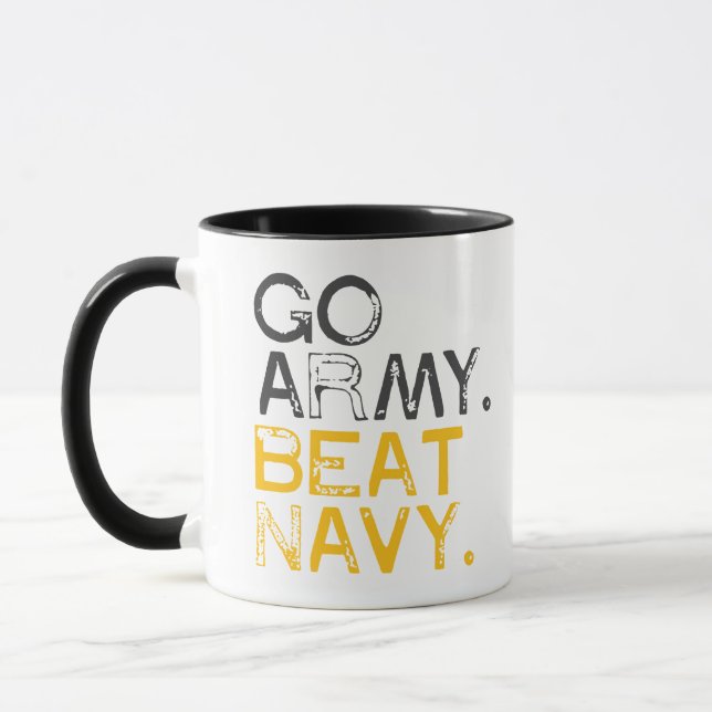 Go Army Beat Navy Mug (Left)