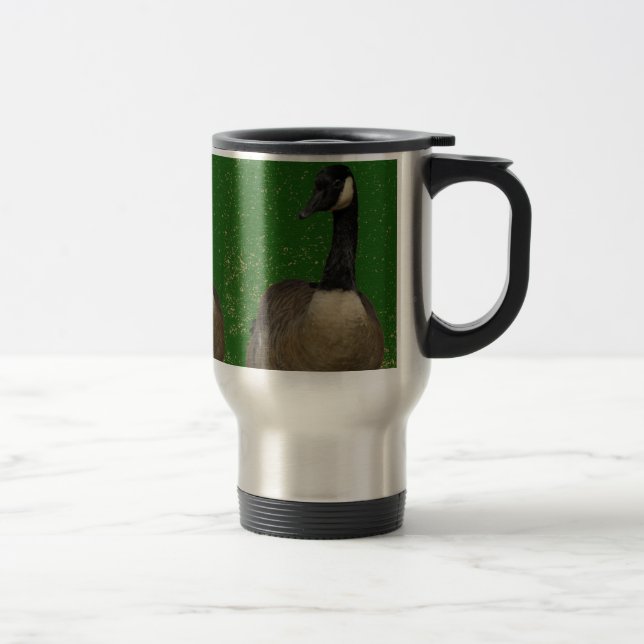 Go Around Canada Geese Travel Mug (Right)