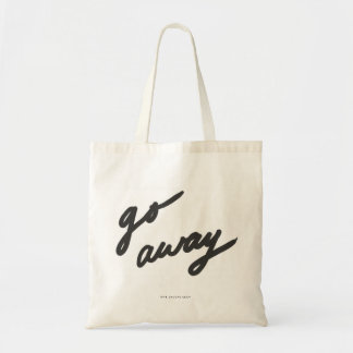 Go Away | Antisocial Tote Bag