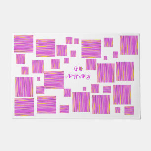 Go Away Front Door Porch Mats Outdoor Personalized