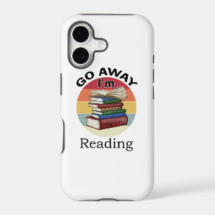 Go Away I'm Reading Funny Book Reader Bookworm