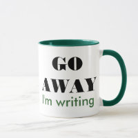 Go away I'm writing