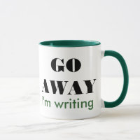 Go away I'm writing