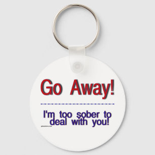 go away keychain