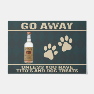 Go Away Mat, Personalized Funny Quotes Door Mat