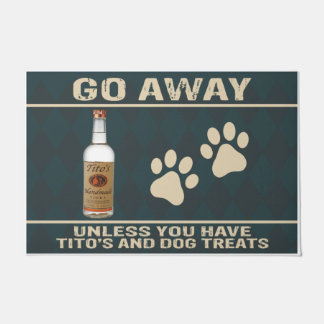Go Away Mat, Personalized Funny Quotes Door Mat