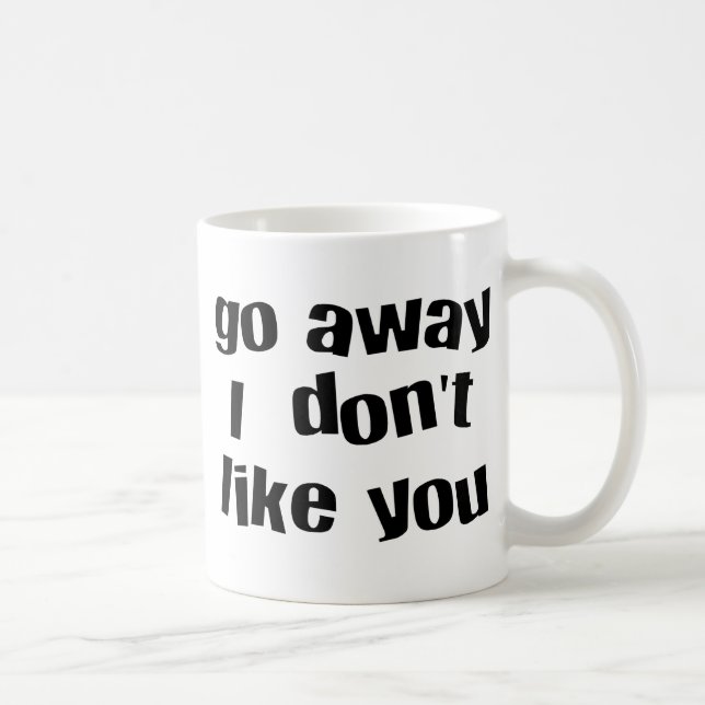 go away whit coffee mug (Right)