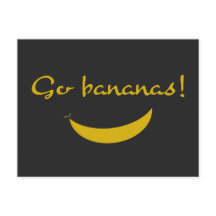 Go Bananas Greeting Card