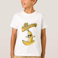 Go Bananas! Surfing Banana Kids' T-Shirt