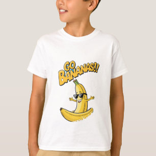 Go Bananas! Surfing Banana Kids' T-Shirt