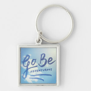 Go Be Adventurous Sky Keychain