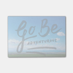 Go Be Adventurous Sky Post-it Notes