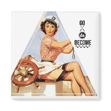 Go Become Vintage Pinup Gal Digital Art