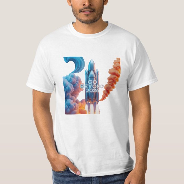 Go Beyond 2026 | Ambition & Growth Tee (Front)