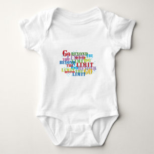 Go Beyond The Limit Baby Bodysuit