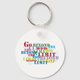 Go Beyond The Limit Keychain