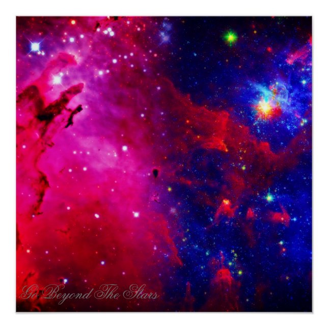"Go Beyond" The Stars Poster (Front)