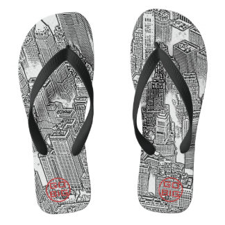 Go Big Skyline Flip Flops
