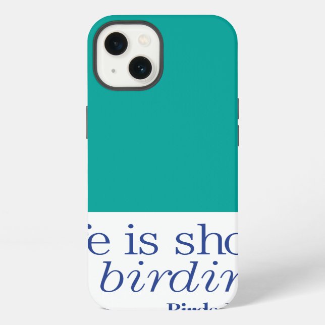 Go Birding! iPhone Case (Back)