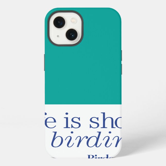 Go Birding! iPhone Case (Back)