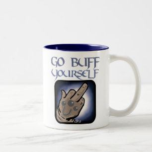 Go Buff Yourself Two-Tone Coffee Mug