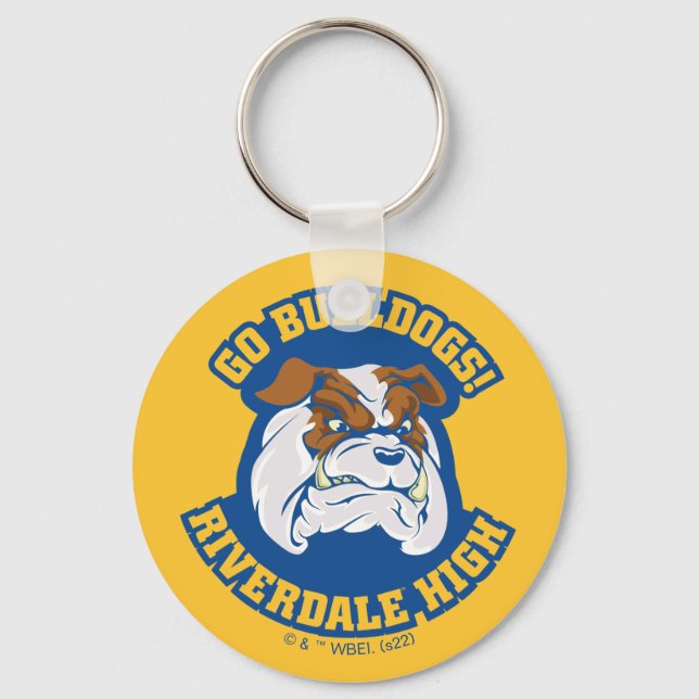 Go Bulldogs - Riverdale High Keychain (Front)