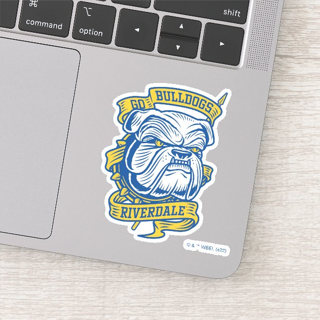 Go Bulldogs - Riverdale Mascot Banner (Detail)