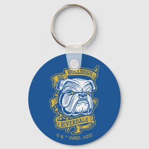 Go Bulldogs - Riverdale Mascot Banner Keychain